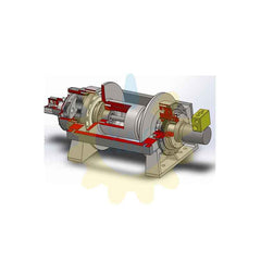 Dj8x-00 series cleaning winch
