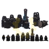 XRB120FD hydraulic rotators for wood grapples and construction machinery