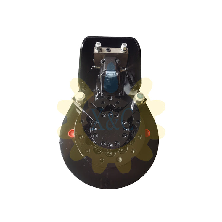 XDWP10 Hydraulic Winch Dimensional Drawing and Assembly Instructions