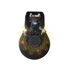 XDWP10 Hydraulic Winch Dimensional Drawing and Assembly Instructions