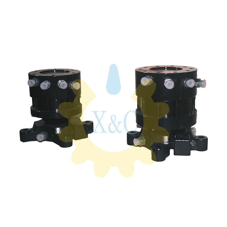 FRB-55F Hydraulic Rotator Dimensional Drawing and Assembly Instructions
