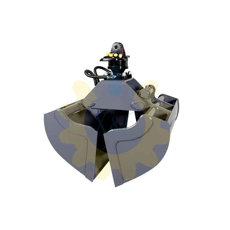 Clamshell grab