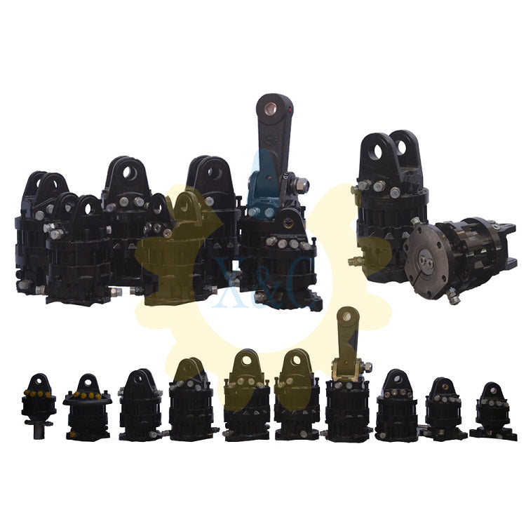 DRB-3030F Hydraulic Rotator Specifications Chart and Dimensions