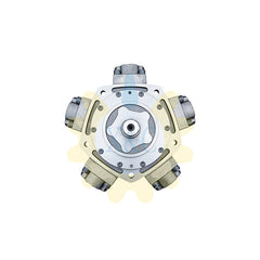 Радиально-поршневой гидравлический двигатель серии XWM11