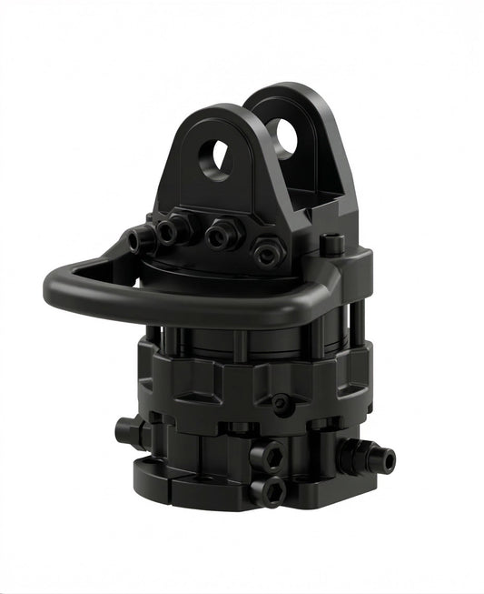 3D rendering of heavy-duty hydraulic rotary product