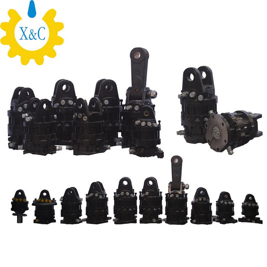 Showcase of all models of Hydraulic Rotators
