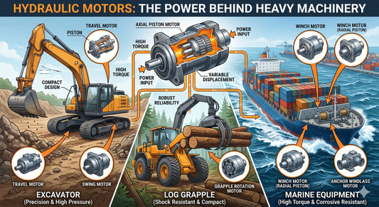 HYDRAULIC MOTORS: THE POWER BEHIND HEAVY MACHINERY