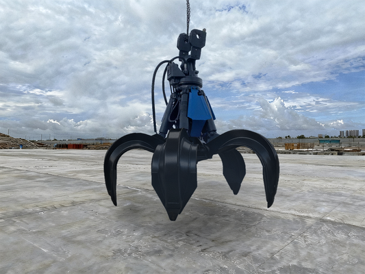 Hydraulic Slewing Gear Application in Lotus Grab