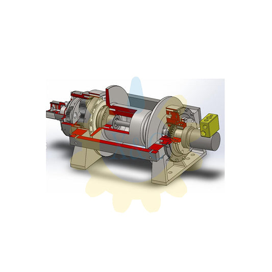 Dj8x-00 series cleaning winch