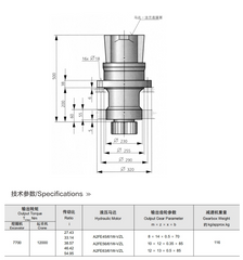 Rexroth GFB series swing drive