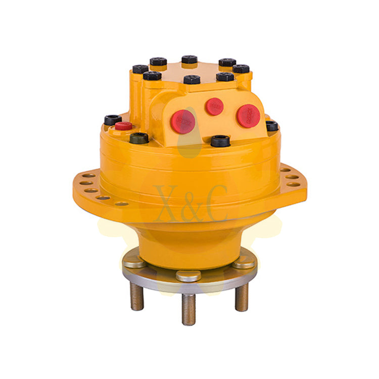 OMS(E)02 Hydraulic Motor Installation Guide and Connection Details
