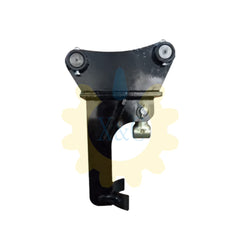 Twin-axis anti-sway connection frame