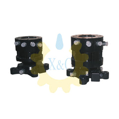FRB-55F Hydraulic Rotator Dimensional Drawing and Assembly Instructions

