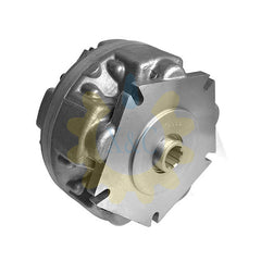 XSM6 Series Radial Piston Hydraulic Motor Dimensional Drawing and Assembly Instructions
