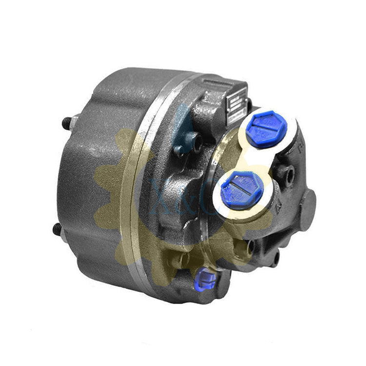 XSM2 Series Radial Piston Hydraulic Motor Dimensional Drawing and Assembly Instructions
