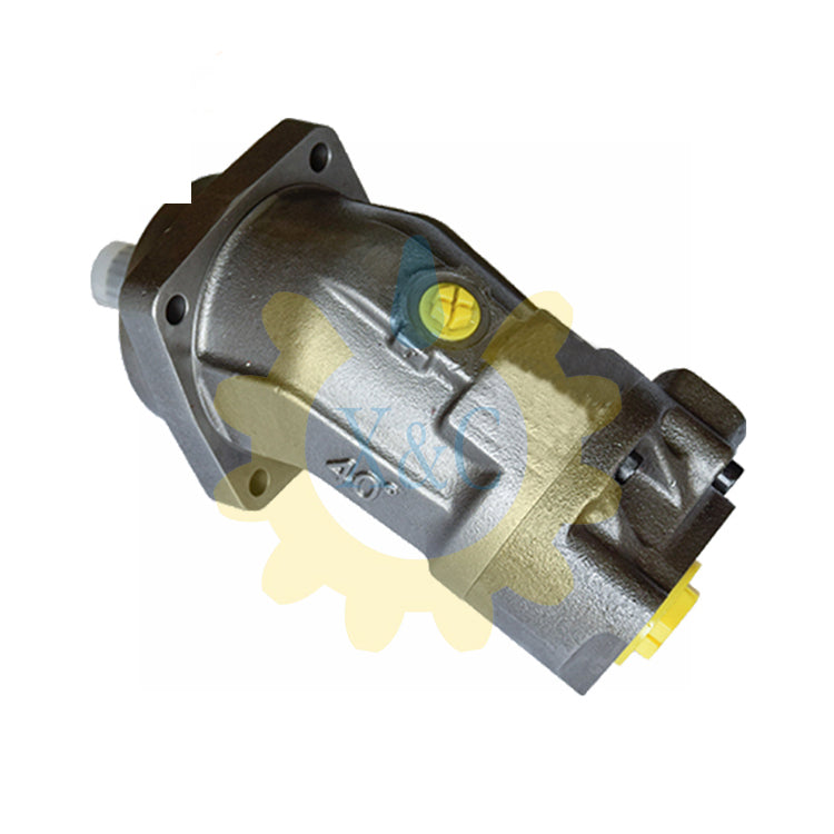 A2FO Series Hydraulic Motors Dimensional Drawing and Assembly Instructions
