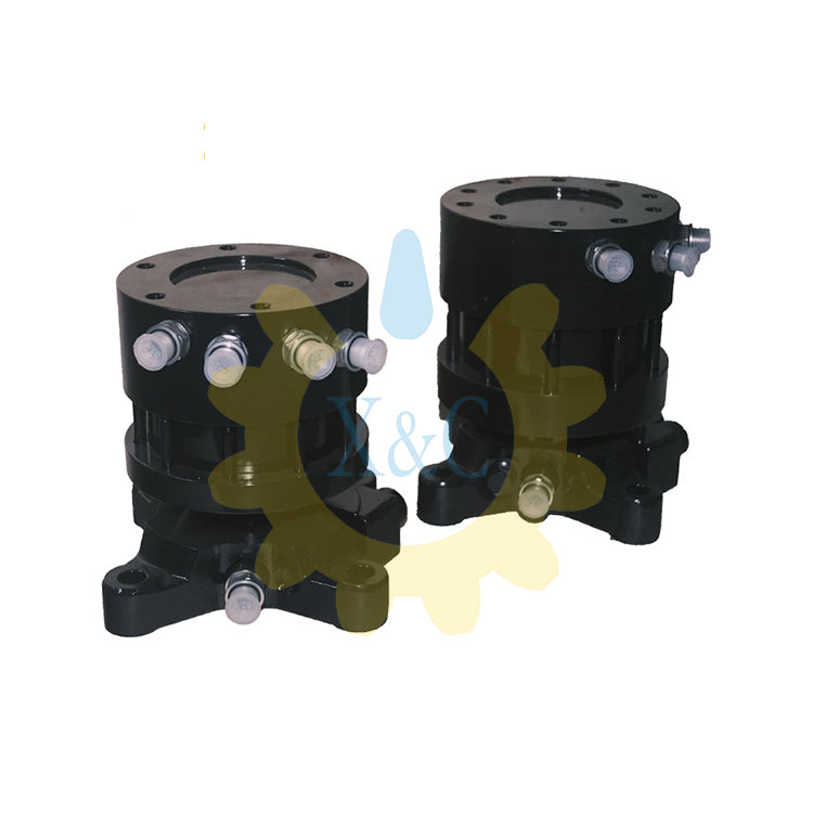 FRB-55F Hydraulic Rotator Installation Guide and Connection Details
