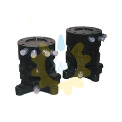 FRB-55F Hydraulic Rotator Installation Guide and Connection Details
