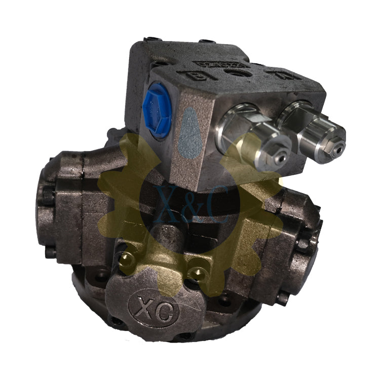 XWM1 Series Radial Piston Hydraulic Motor Performance Curves and Efficiency Data
