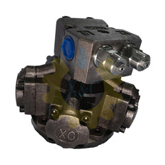 XWM1 Series Radial Piston Hydraulic Motor Performance Curves and Efficiency Data
