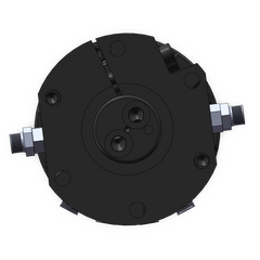 DRB-60F Hydraulic Rotator Performance Parameters and Installation Details
